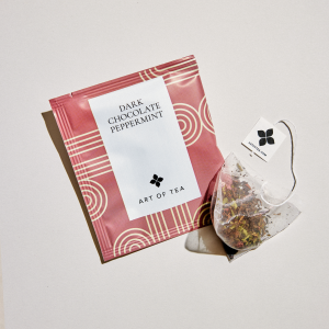 Dark Chocolate Peppermint Eco Teabag Sachets - 50 Teabags (Bulk Packed)